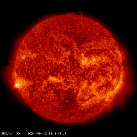 Image of Sun's transition region