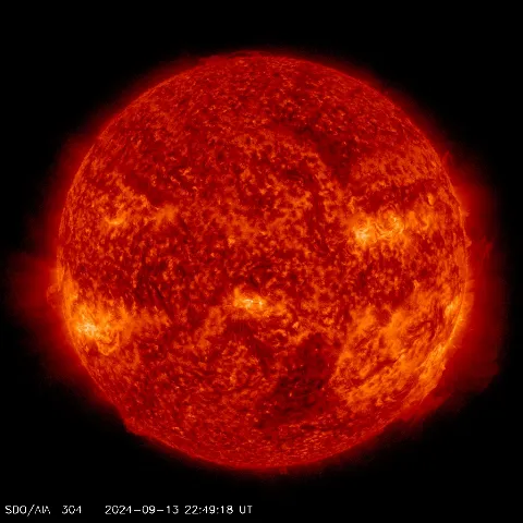 Image of Sun's transition region