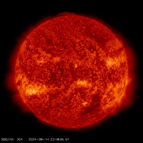 Image of Sun's transition region