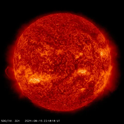 Image of Sun's transition region