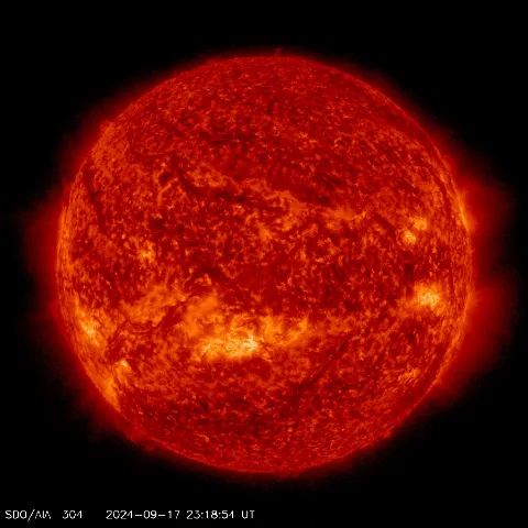 Image of Sun's transition region