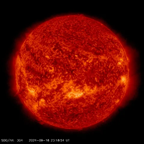 Image of Sun's transition region