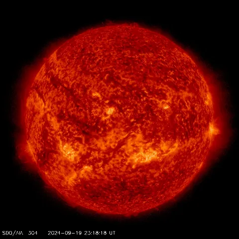 Image of Sun's transition region