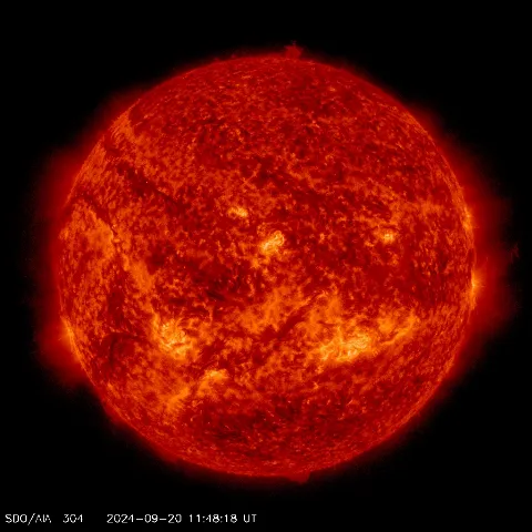 Image of Sun's transition region