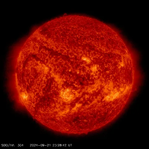 Image of Sun's transition region