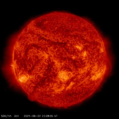 Image of Sun's transition region