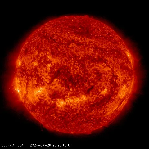 Image of Sun's transition region