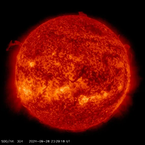 Image of Sun's transition region