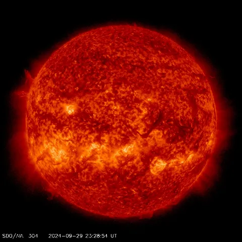 Image of Sun's transition region