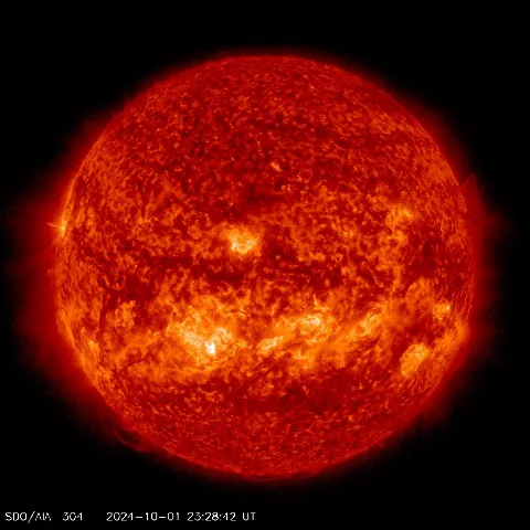 Image of Sun's transition region