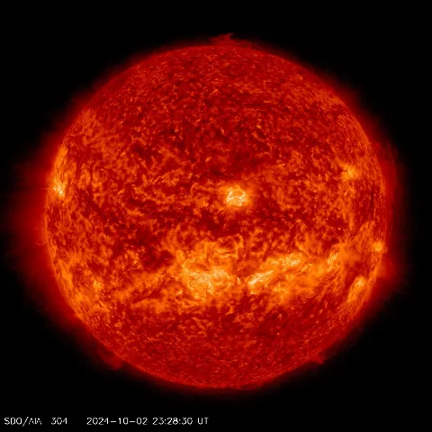 Image of Sun's transition region