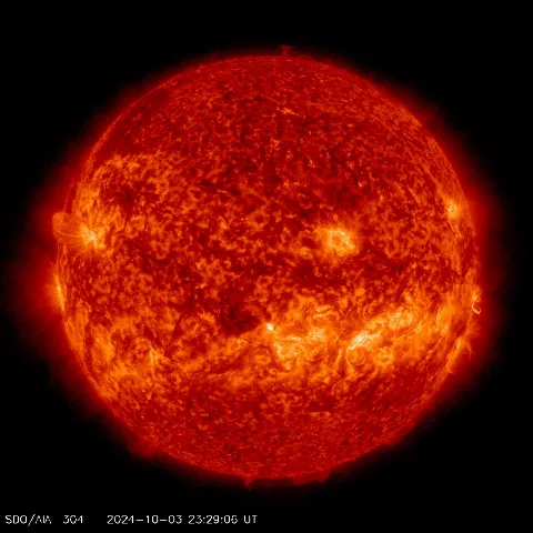 Image of Sun's transition region