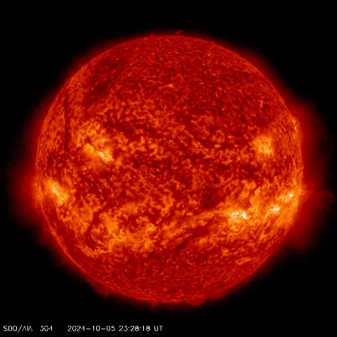 Image of Sun's transition region