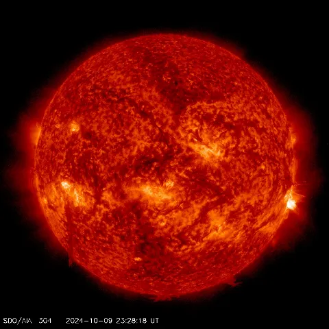 Image of Sun's transition region