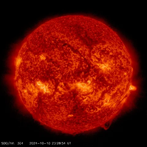 Image of Sun's transition region