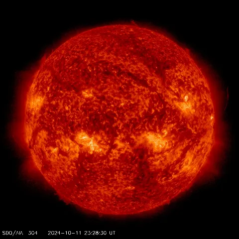 Image of Sun's transition region