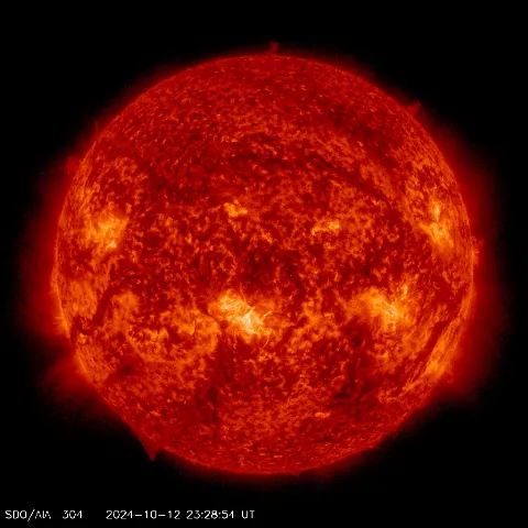 Image of Sun's transition region