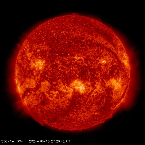 Image of Sun's transition region