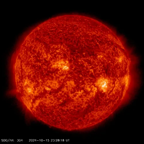 Image of Sun's transition region