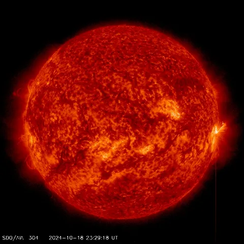 Image of Sun's transition region