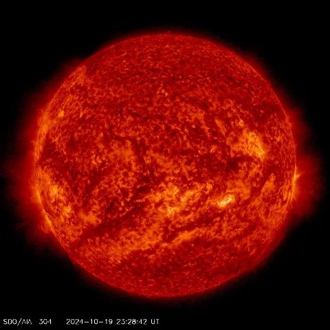 Image of Sun's transition region