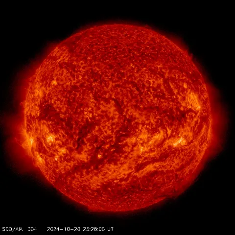 Image of Sun's transition region