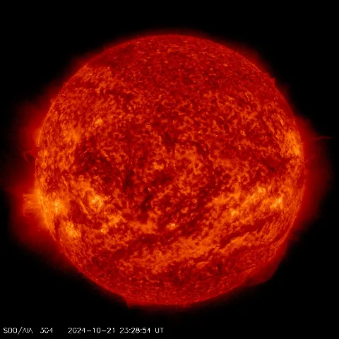 Image of Sun's transition region