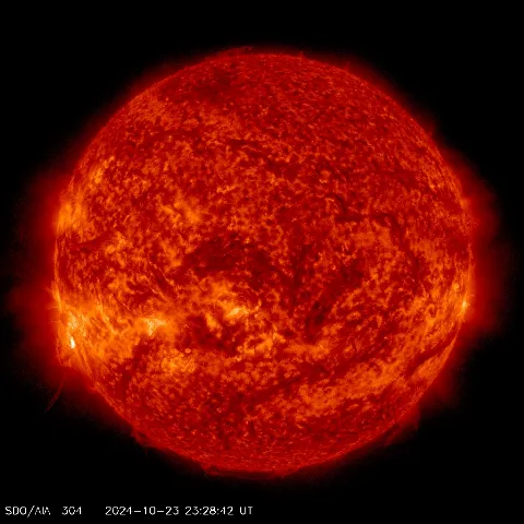 Image of Sun's transition region