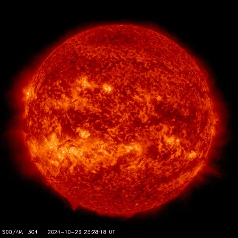 Image of Sun's transition region