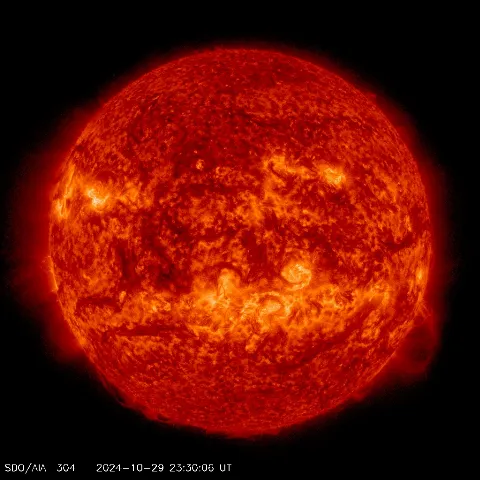 Image of Sun's transition region