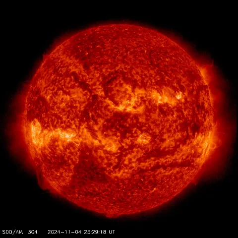 Image of Sun's transition region