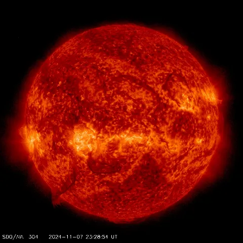 Image of Sun's transition region