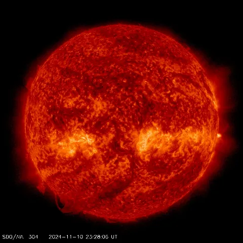 Image of Sun's transition region