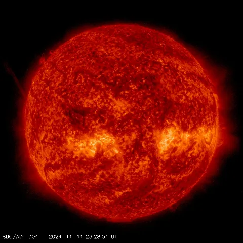 Image of Sun's transition region