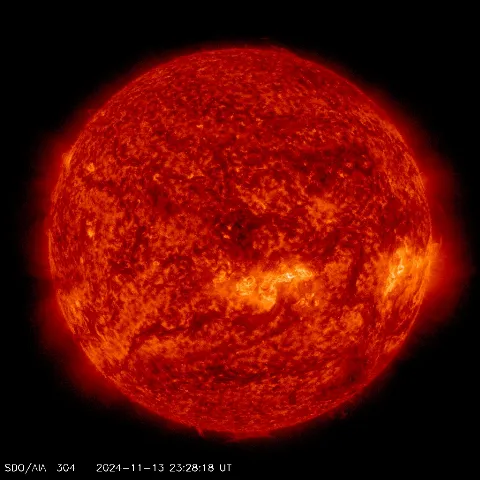 Image of Sun's transition region