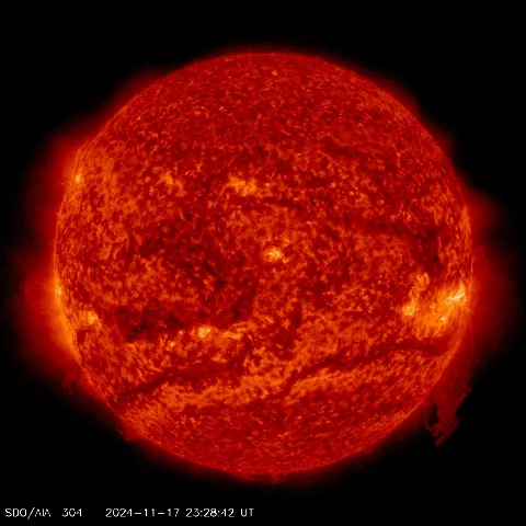 Image of Sun's transition region