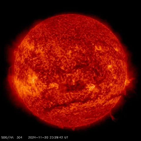 Image of Sun's transition region