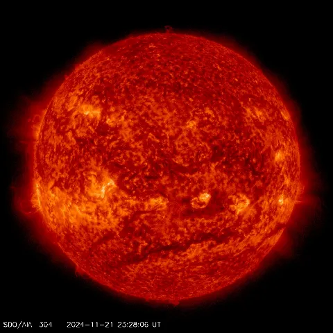 Image of Sun's transition region