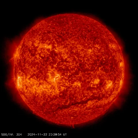 Image of Sun's transition region