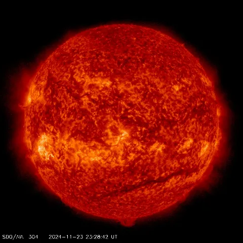 Image of Sun's transition region