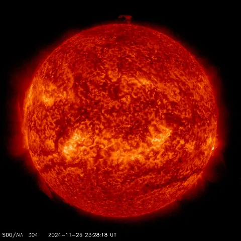 Image of Sun's transition region