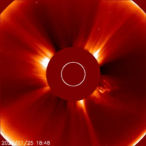 Image of solar wind