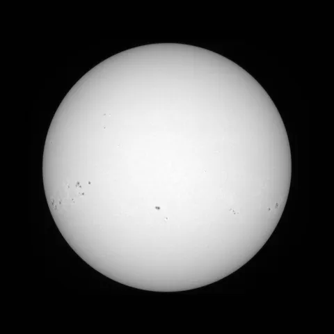 Image of Sun's photosphere