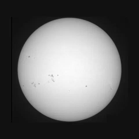 Image of Sun's photosphere