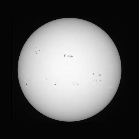 Image of Sun's photosphere