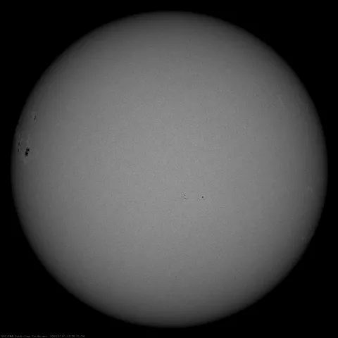 Image of Sun's photosphere