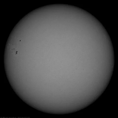 Image of Sun's photosphere