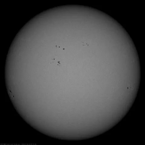 Image of Sun's photosphere