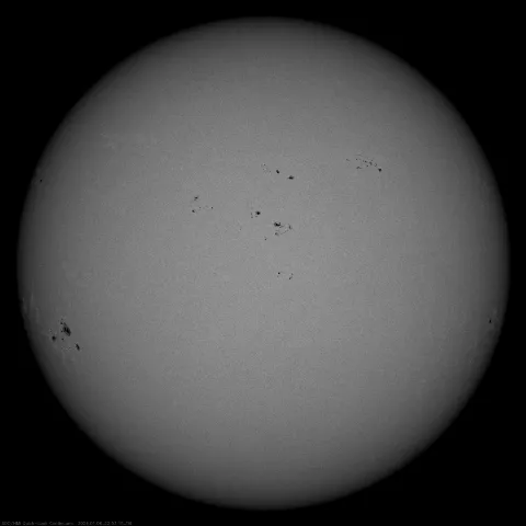 Image of Sun's photosphere