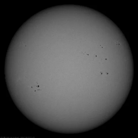 Image of Sun's photosphere